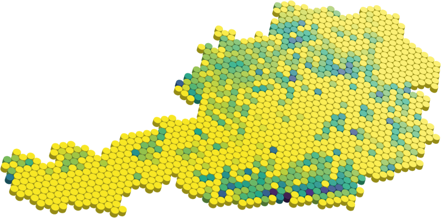 Ortsnamenendungen und ihre Verteilung in Österreich